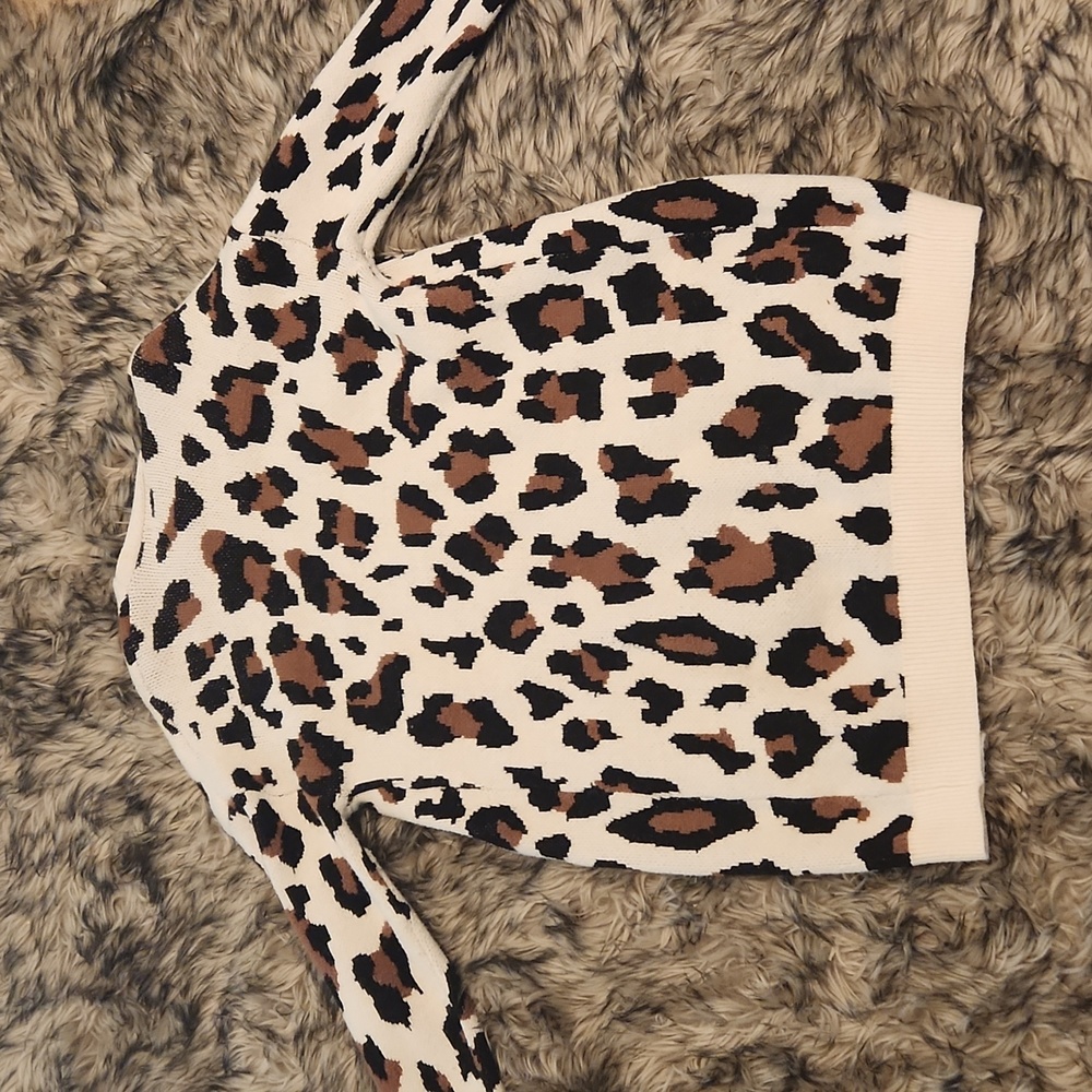 Pink Lily Leopard Cardigan - Picture 4 of 4